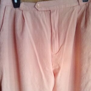 Elegant Peach Women's Trousers